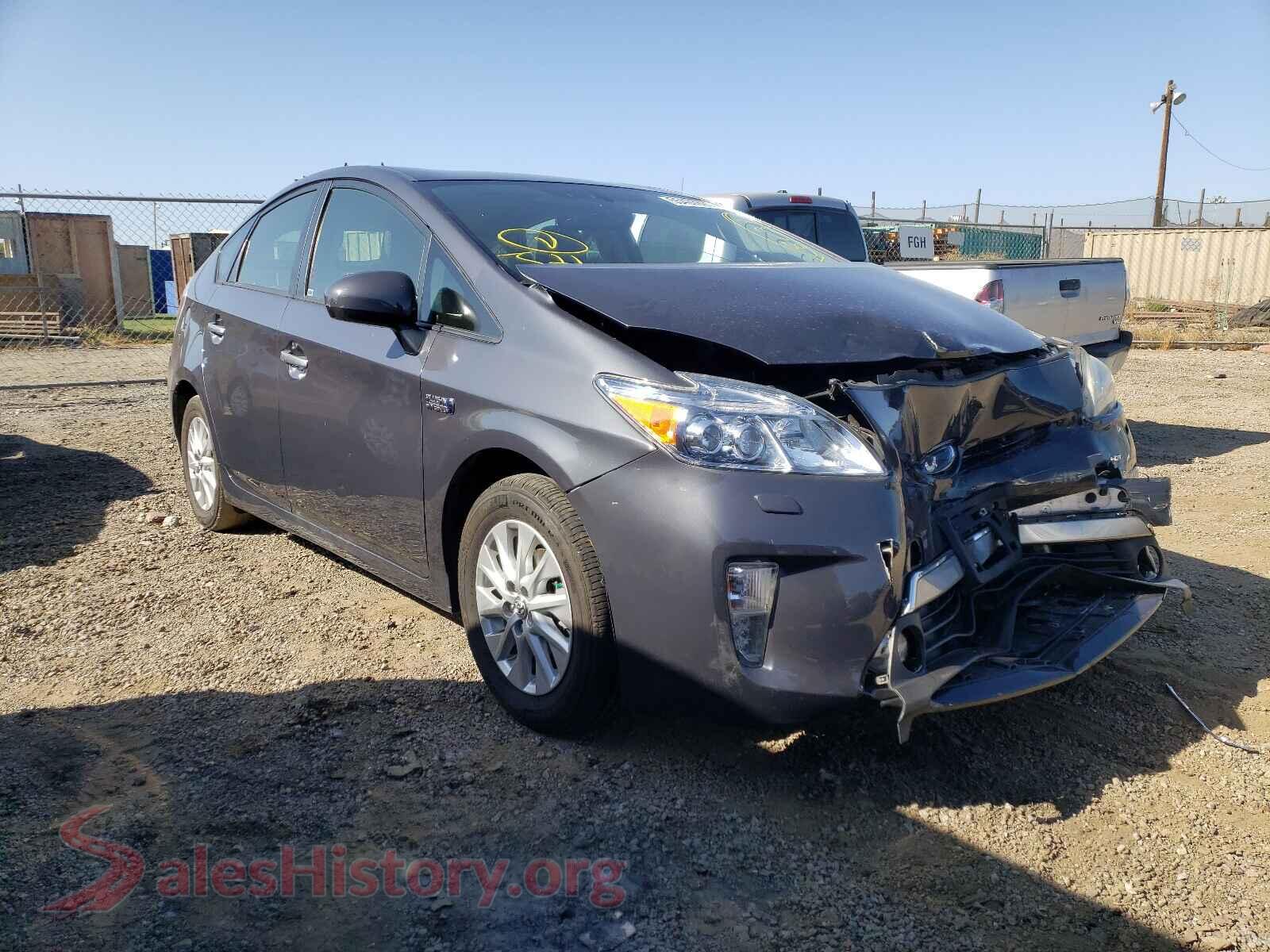 2012 TOYOTA PRIUS — VIN JTDKN3DP1C3007979