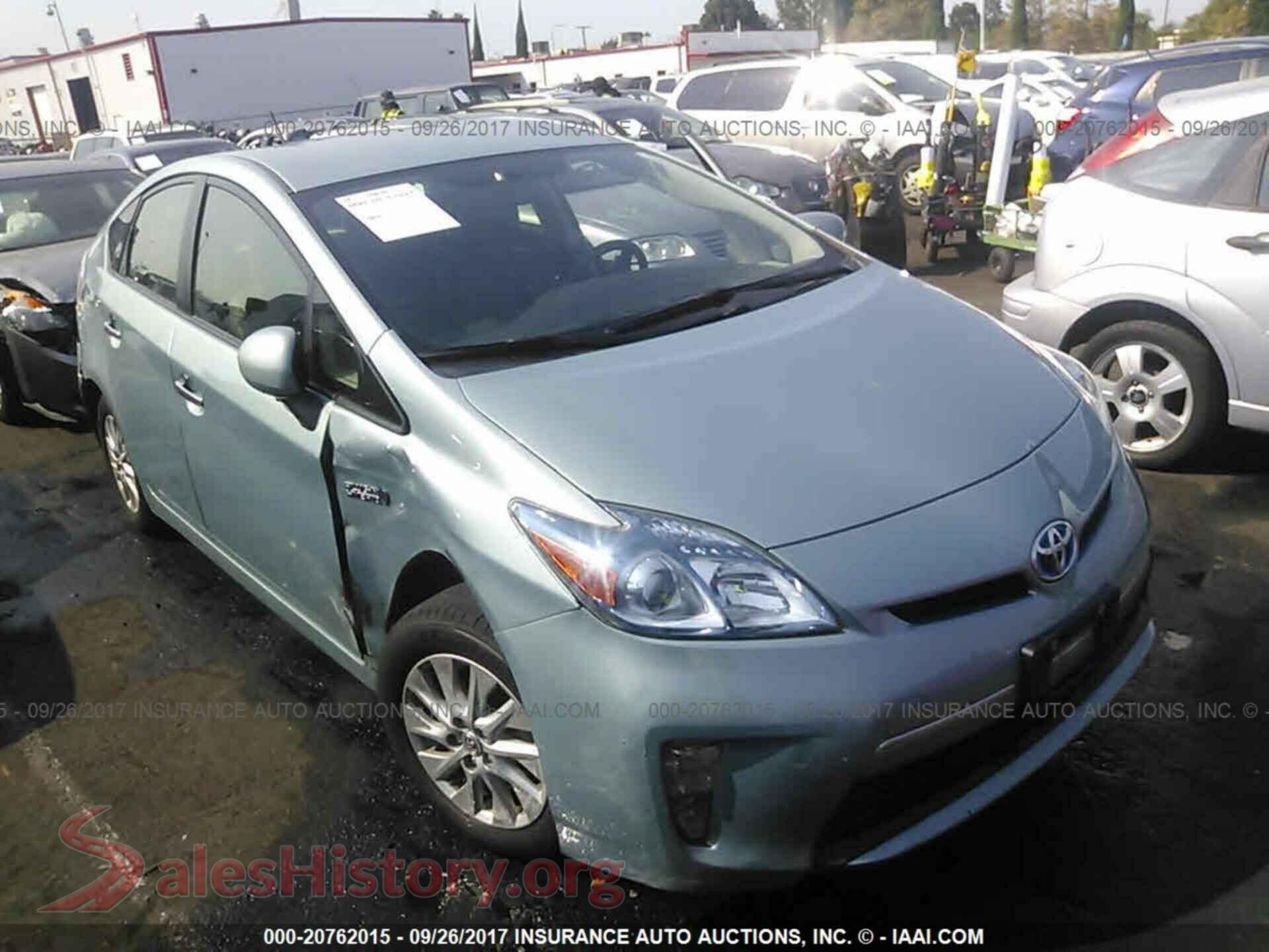 2012 Toyota Prius plug-in — VIN JTDKN3DP1C3025494