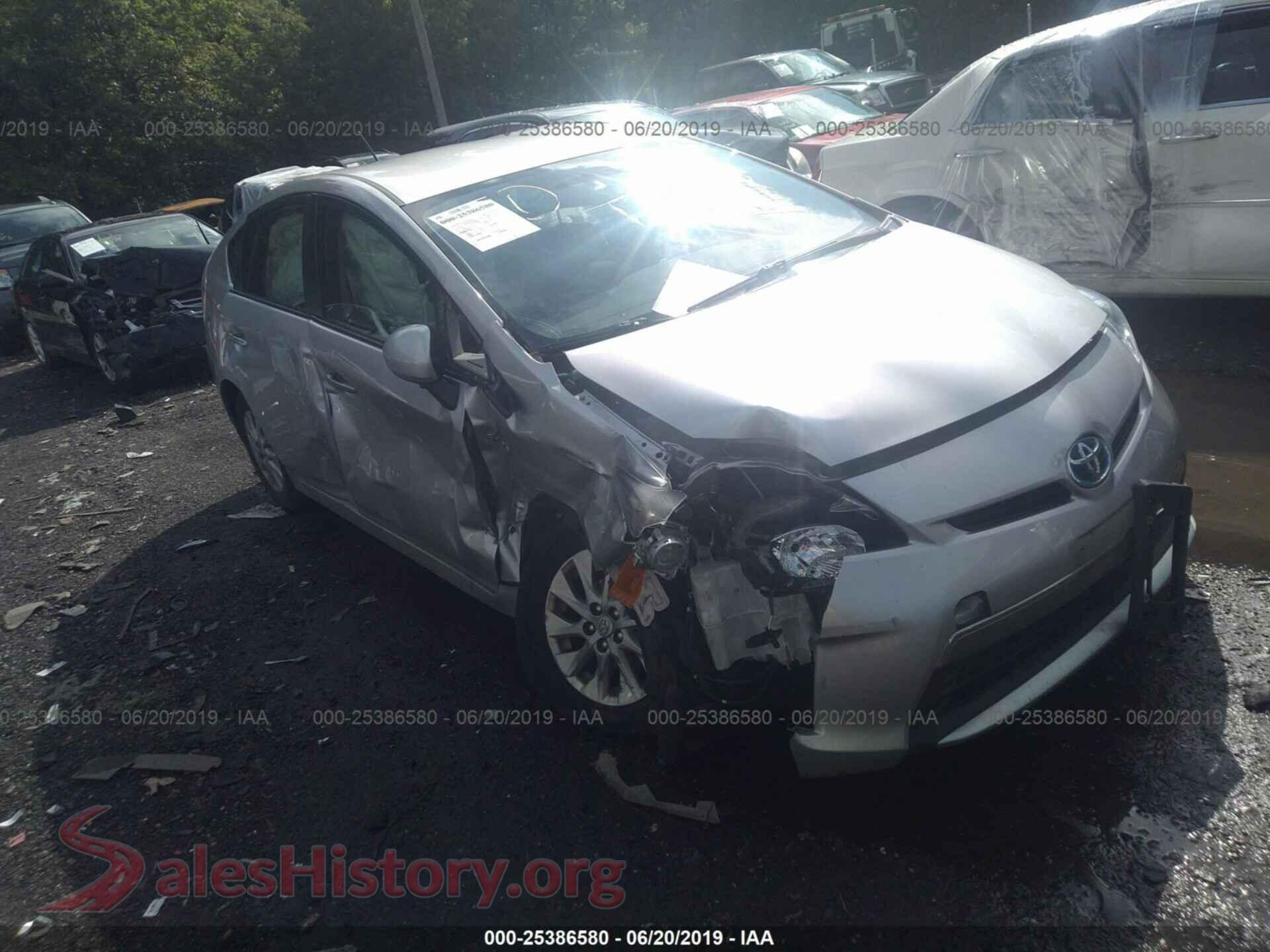 2013 TOYOTA PRIUS PLUG-IN — VIN JTDKN3DP2D3043312