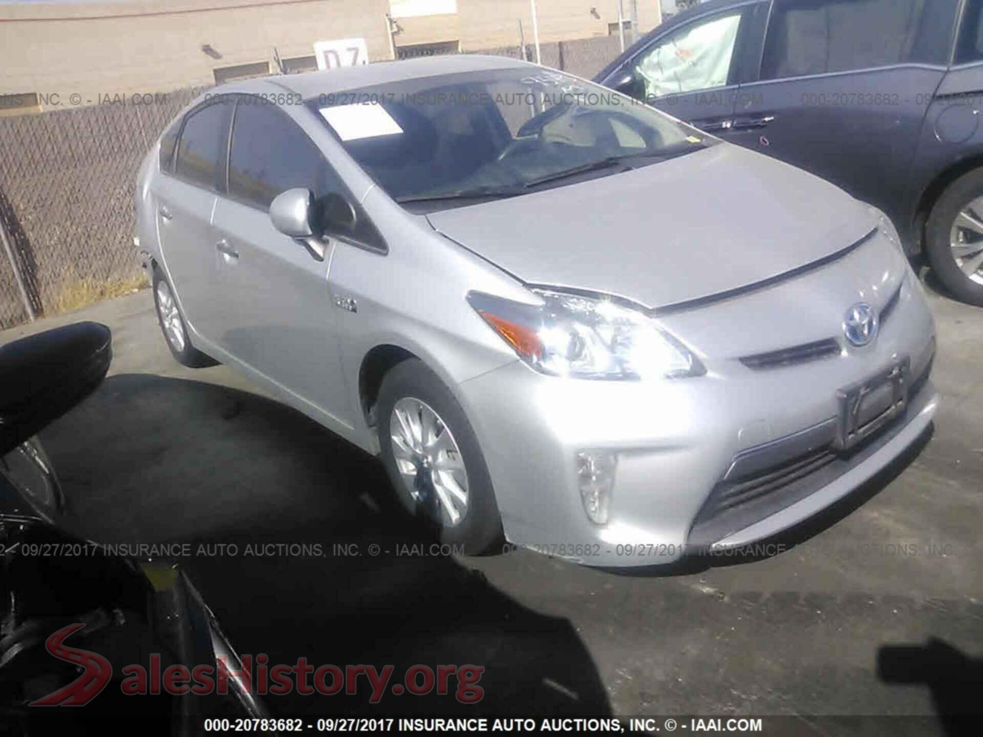 2014 Toyota Prius plug-in — VIN JTDKN3DP7E3060589