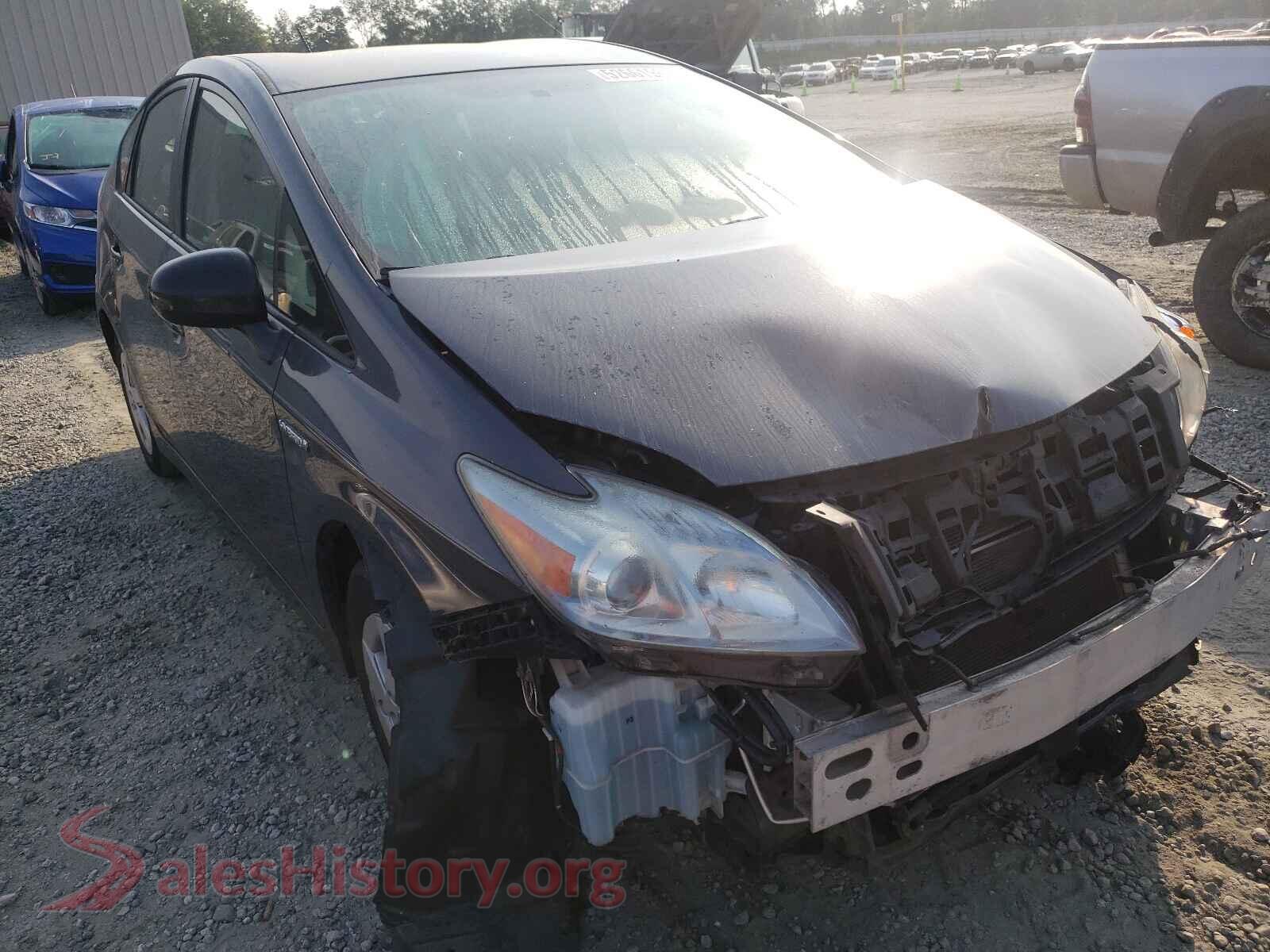 2010 TOYOTA PRIUS — VIN JTDKN3DU0A0224220