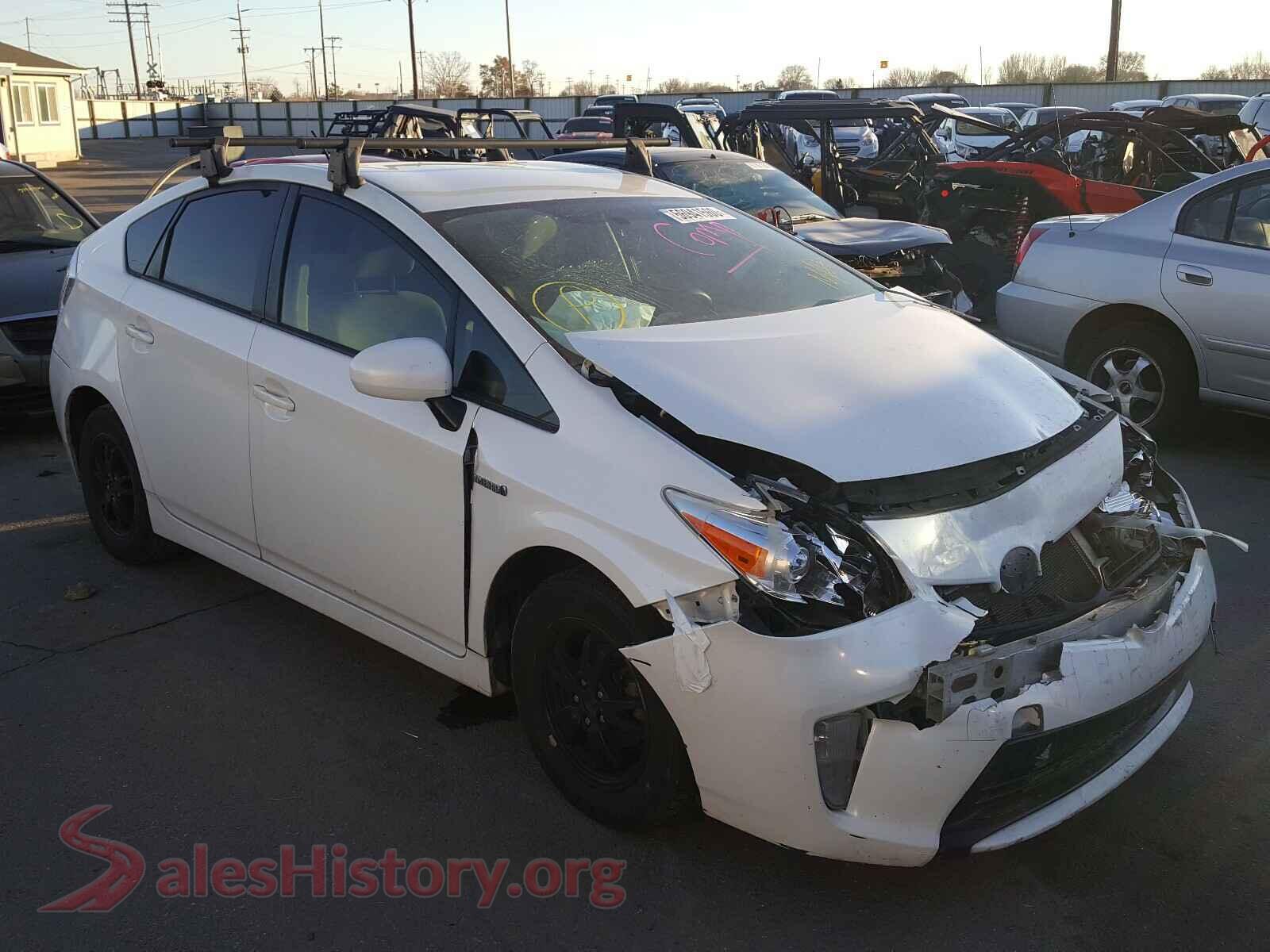 2012 TOYOTA PRIUS — VIN JTDKN3DU0C1533456