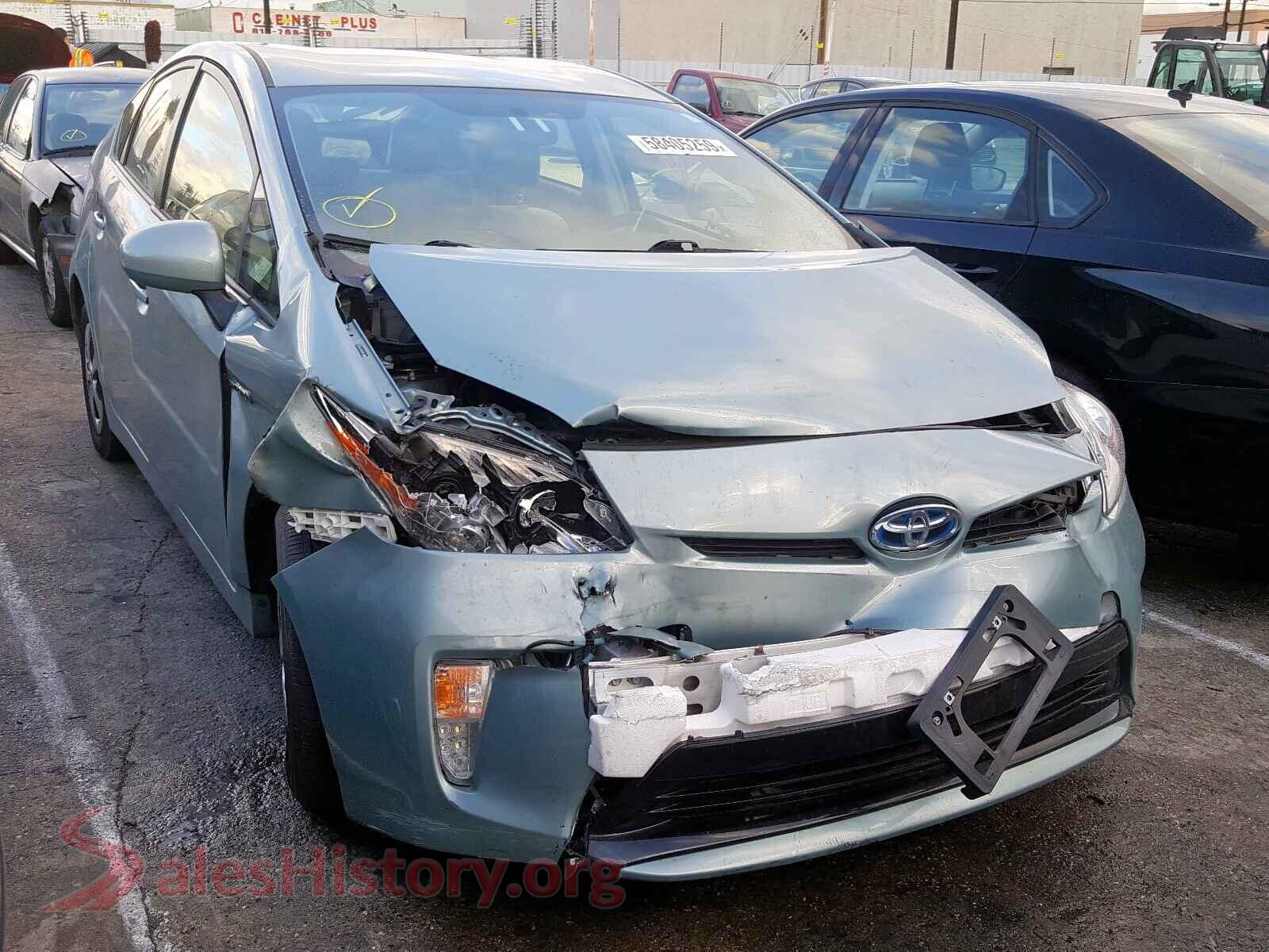 2012 TOYOTA PRIUS — VIN JTDKN3DU0C1549897