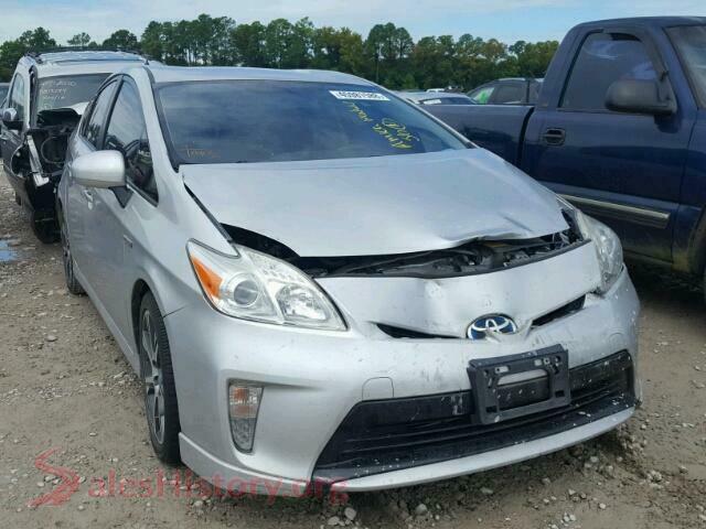 2012 TOYOTA PRIUS — VIN JTDKN3DU0C1614554