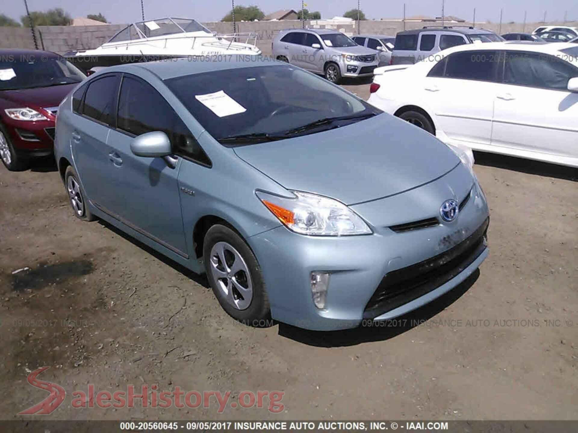 2012 Toyota Prius — VIN JTDKN3DU0C5442356