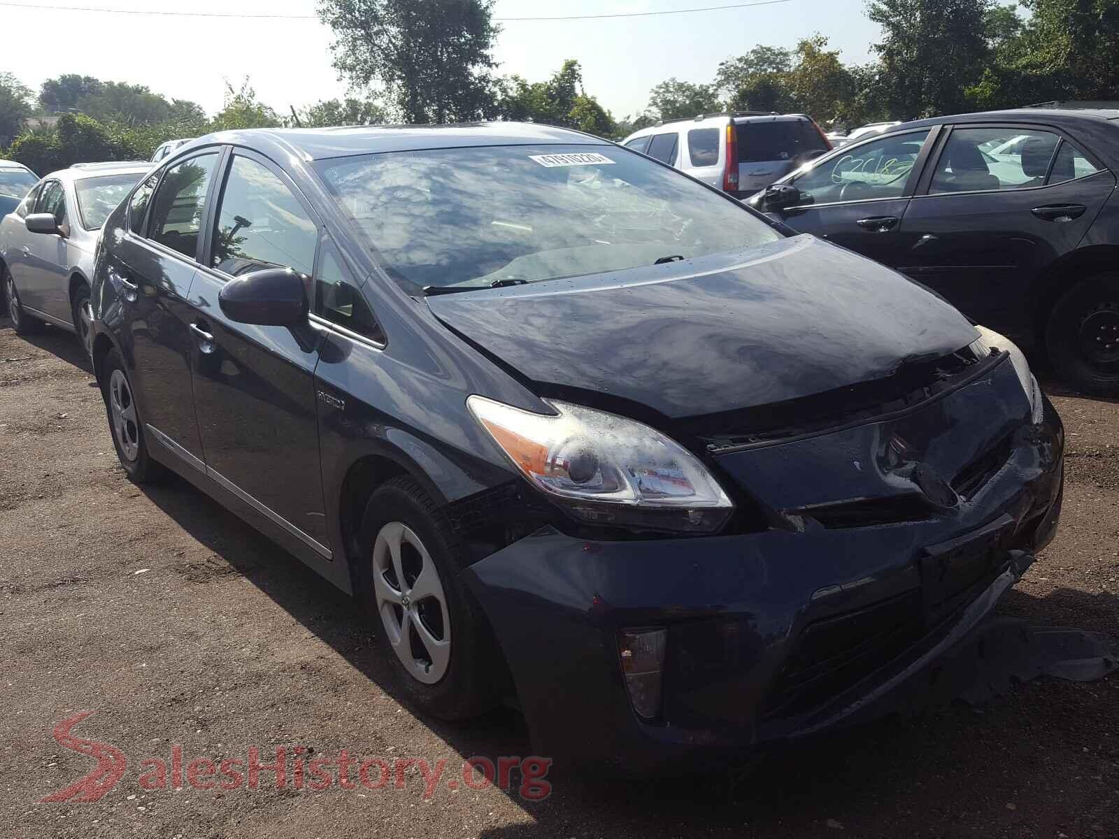 2012 TOYOTA PRIUS — VIN JTDKN3DU0C5528198