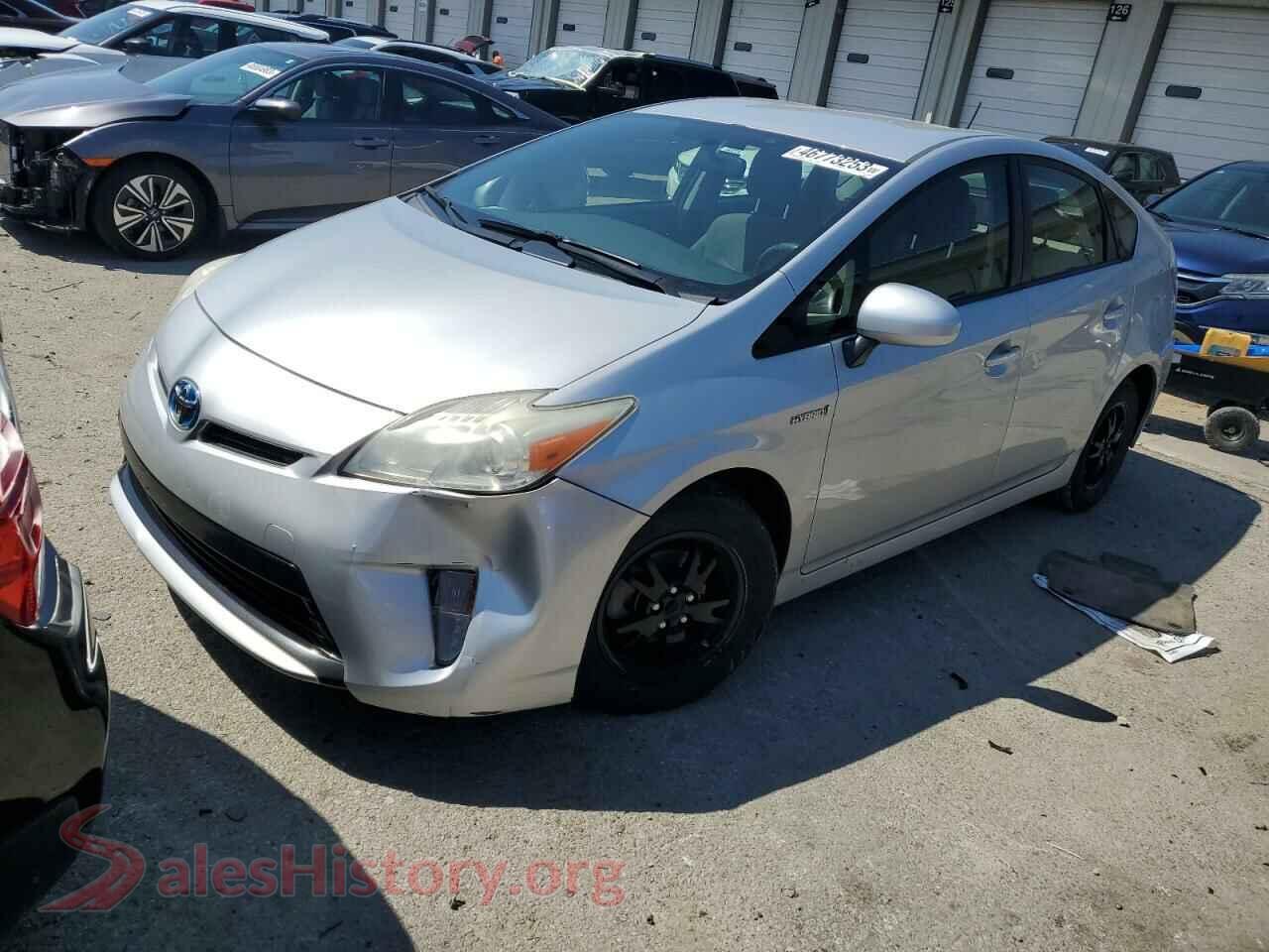 2013 TOYOTA PRIUS — VIN JTDKN3DU0D5542345