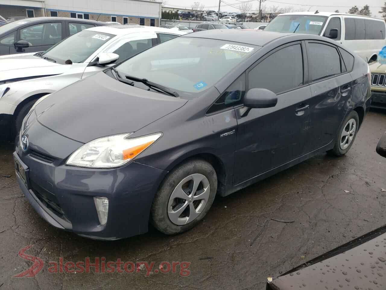 2013 TOYOTA PRIUS — VIN JTDKN3DU0D5560599