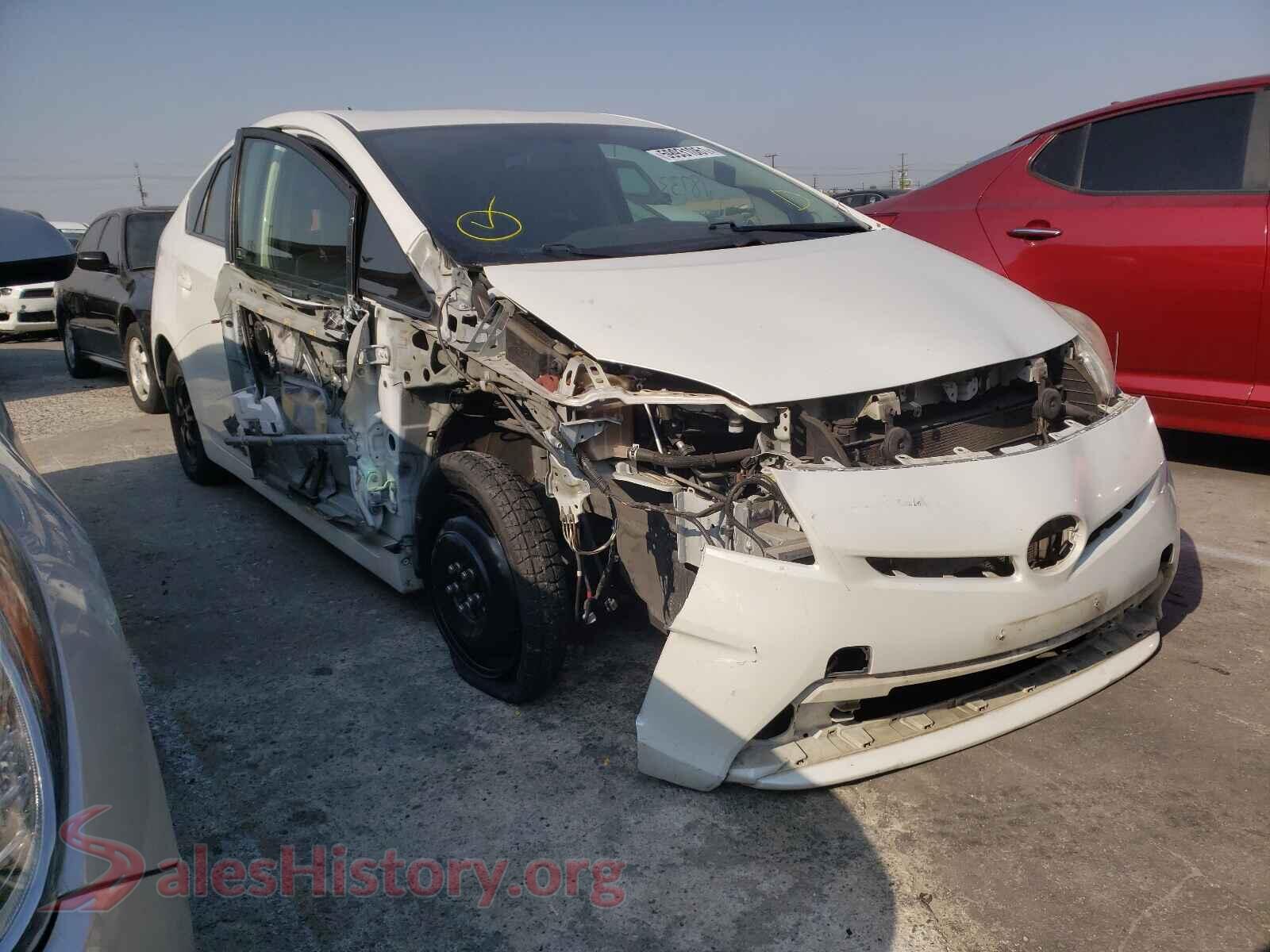 2014 TOYOTA PRIUS — VIN JTDKN3DU0E1767714