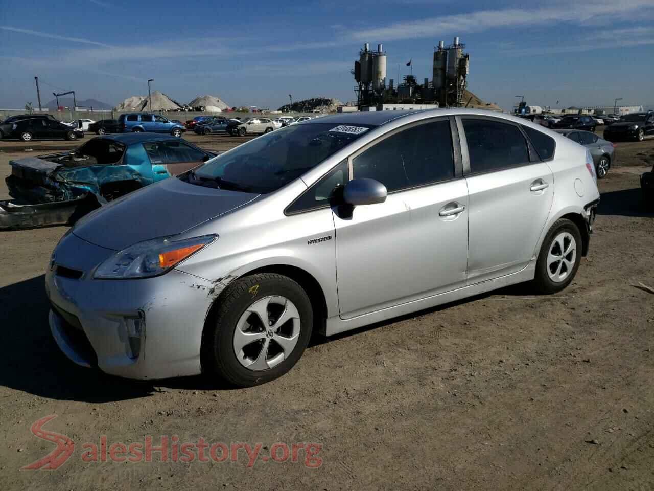 2014 TOYOTA PRIUS — VIN JTDKN3DU0E1776851