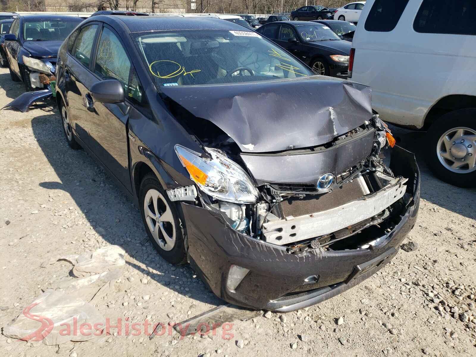 2015 TOYOTA PRIUS — VIN JTDKN3DU0F0415899