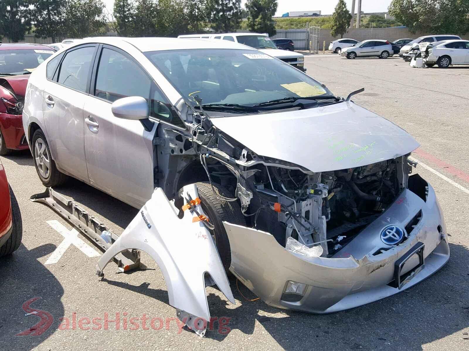 2010 TOYOTA PRIUS — VIN JTDKN3DU1A0076353