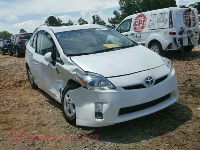 2011 TOYOTA PRIUS — VIN JTDKN3DU1B0302036