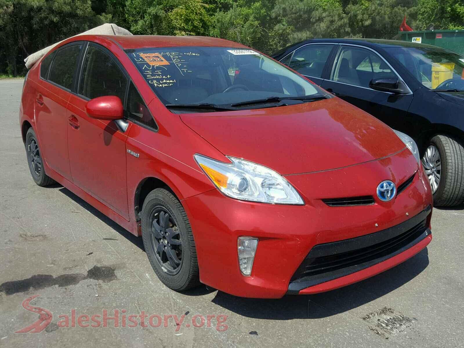 2012 TOYOTA PRIUS — VIN JTDKN3DU1C1587204