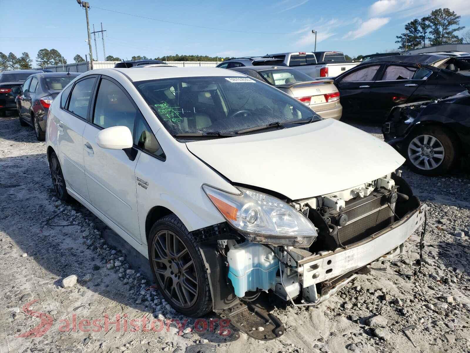 2013 TOYOTA PRIUS — VIN JTDKN3DU1D1672108