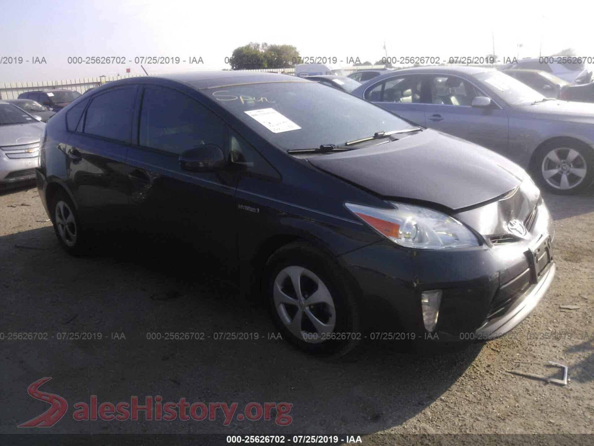 2013 TOYOTA PRIUS — VIN JTDKN3DU1D5577928