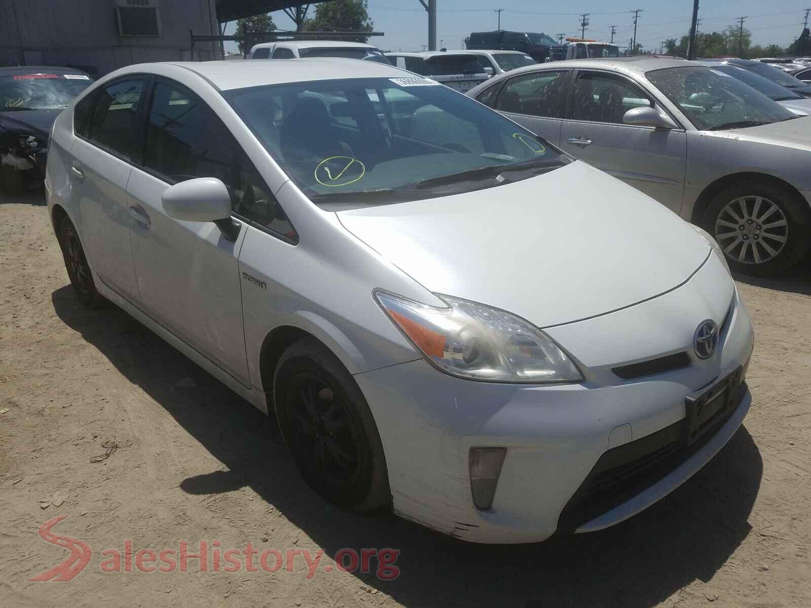 2014 TOYOTA PRIUS — VIN JTDKN3DU1E1759363