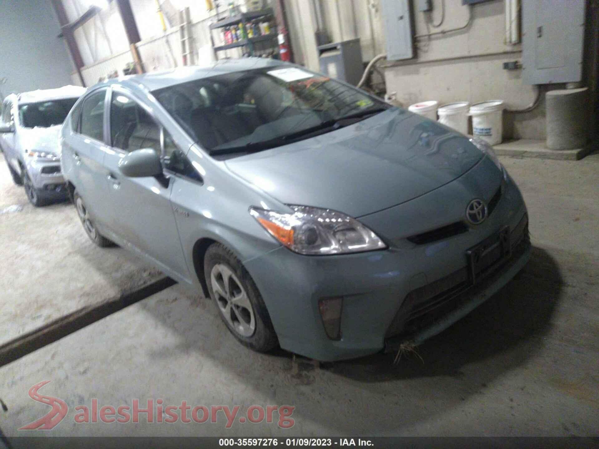 2015 TOYOTA PRIUS — VIN JTDKN3DU1F1886292