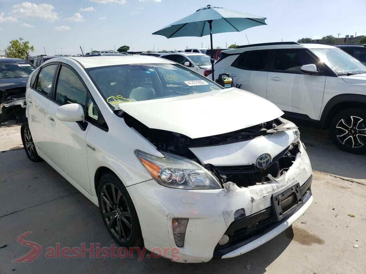 2015 TOYOTA PRIUS — VIN JTDKN3DU1F1943414