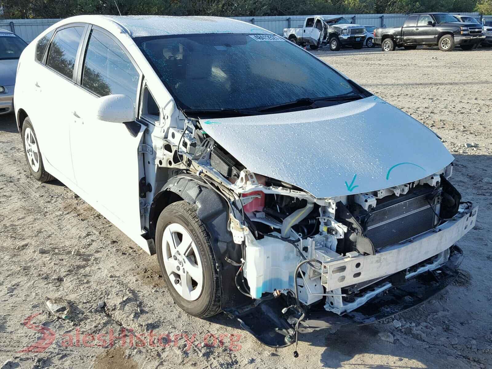 2010 TOYOTA PRIUS — VIN JTDKN3DU2A0038114