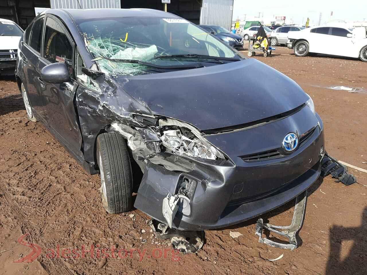 2011 TOYOTA PRIUS — VIN JTDKN3DU2B0305351