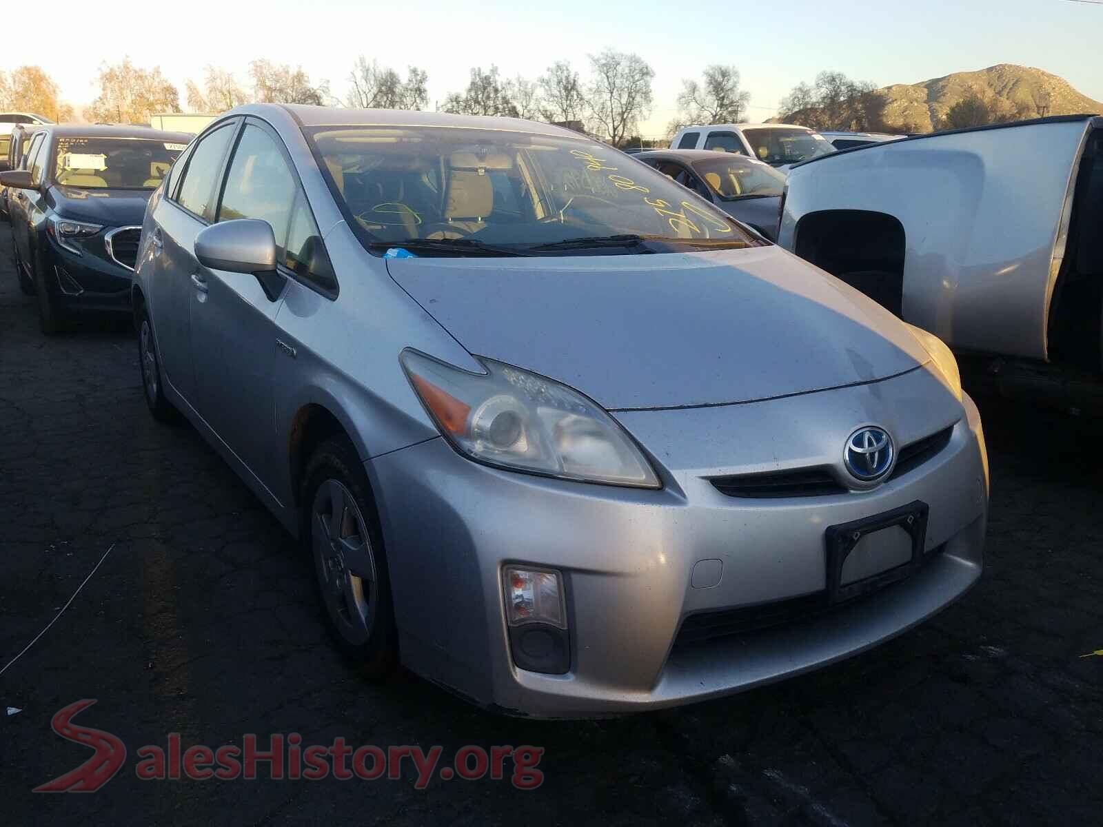 2011 TOYOTA PRIUS — VIN JTDKN3DU2B0325373