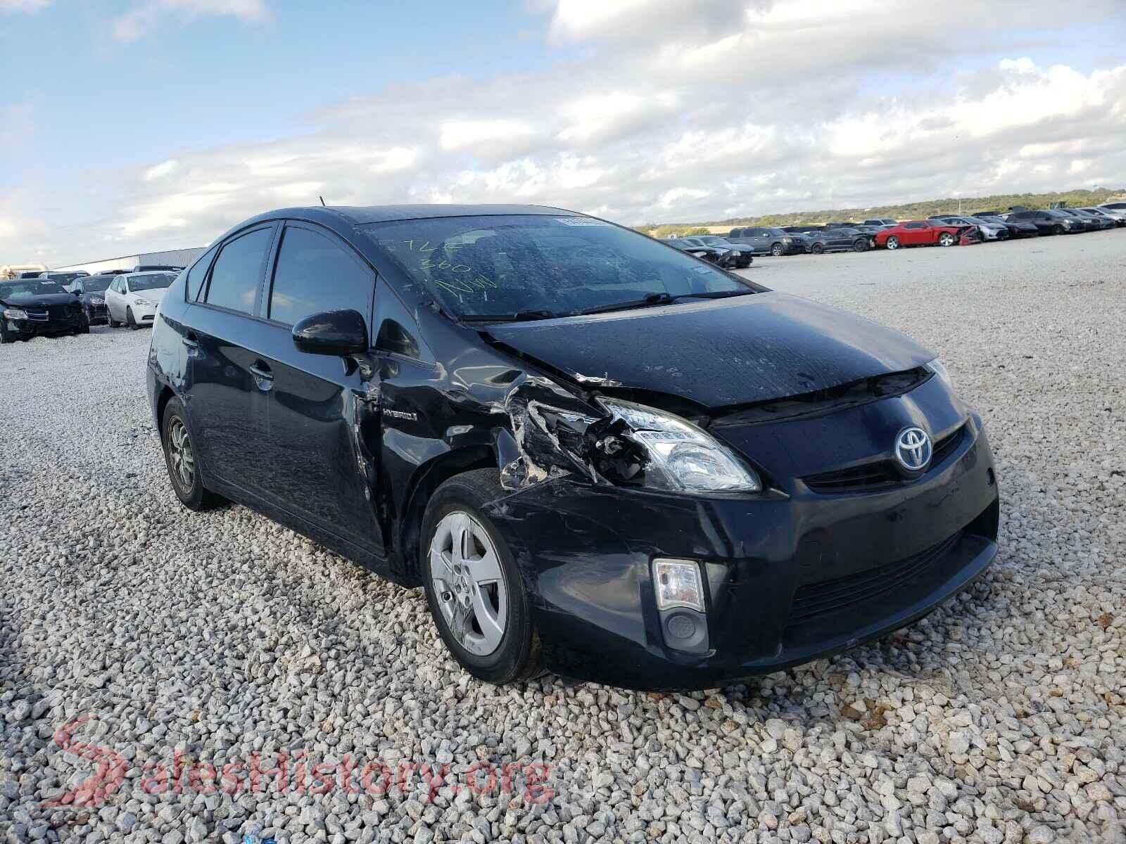 2011 TOYOTA PRIUS — VIN JTDKN3DU2B1409607