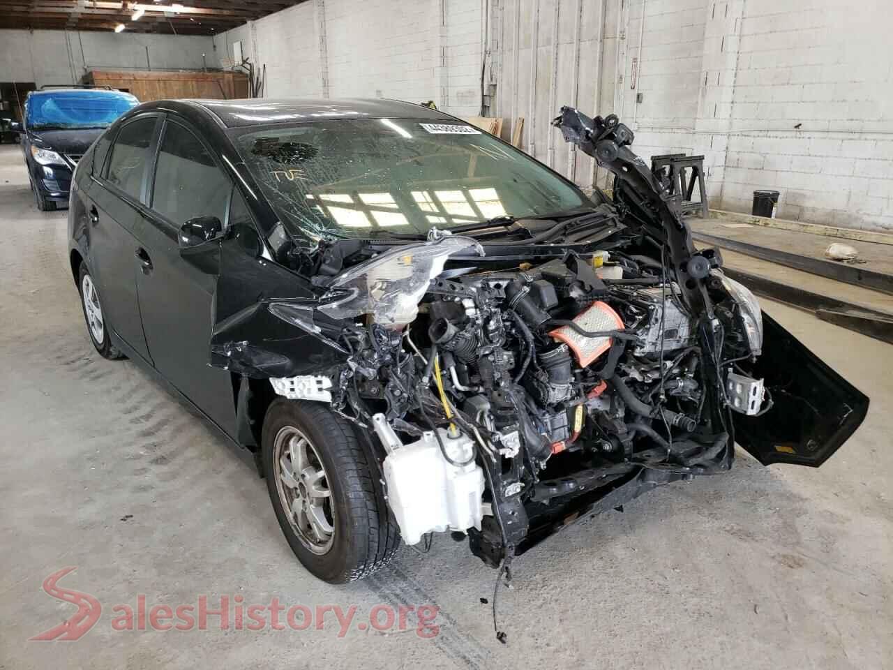 2011 TOYOTA PRIUS — VIN JTDKN3DU2B1419392