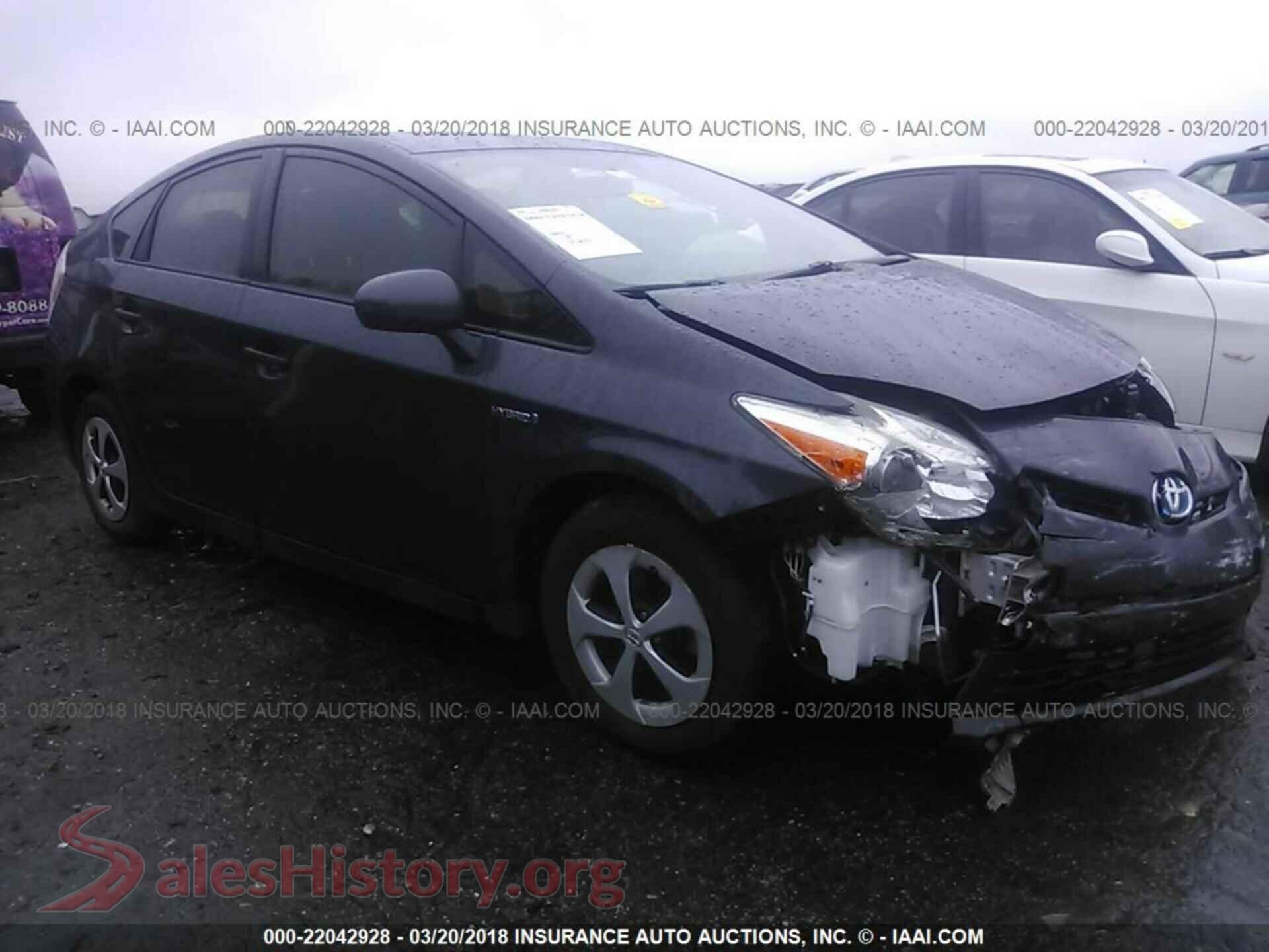 2012 Toyota Prius — VIN JTDKN3DU2C1549755