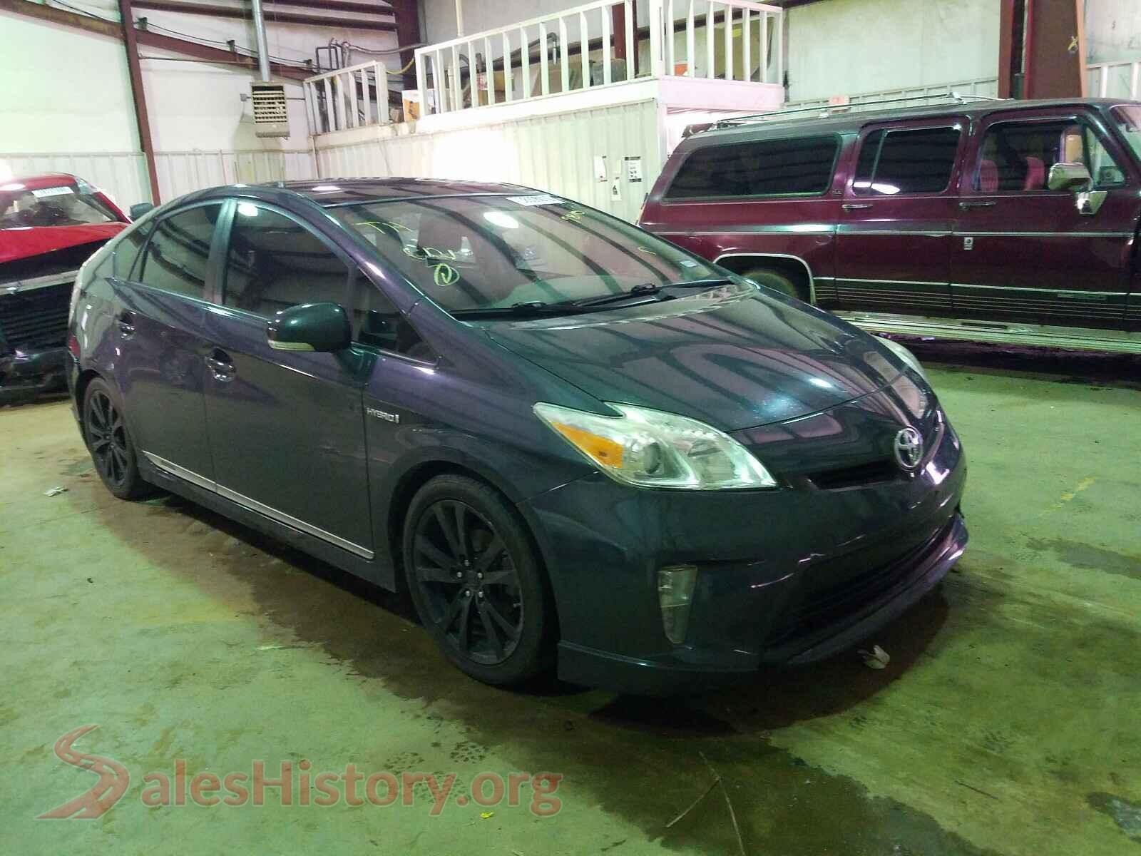 2012 TOYOTA PRIUS — VIN JTDKN3DU2C1579810