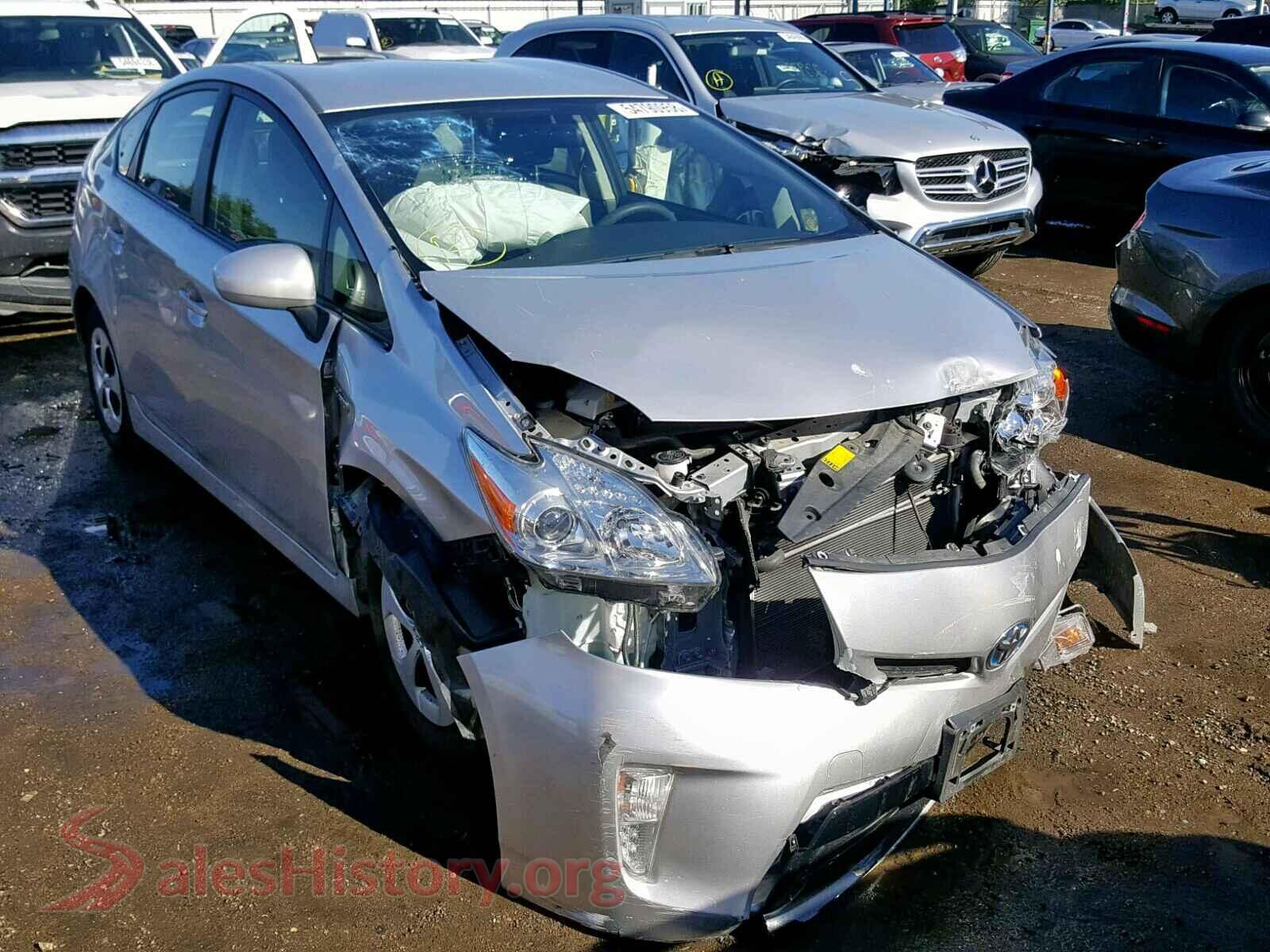 2012 TOYOTA PRIUS — VIN JTDKN3DU2C5409990