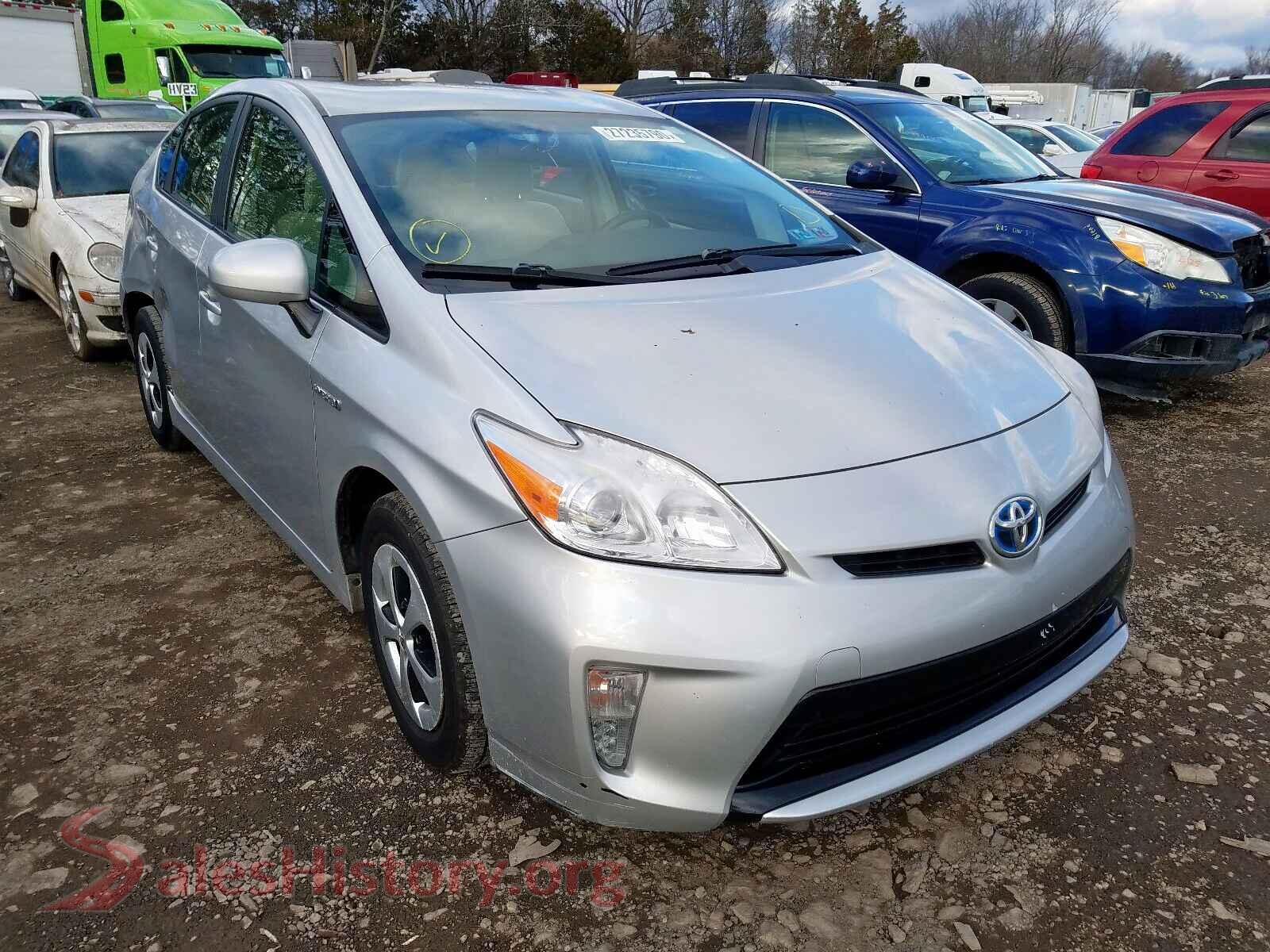 2012 TOYOTA PRIUS — VIN JTDKN3DU2C5457957