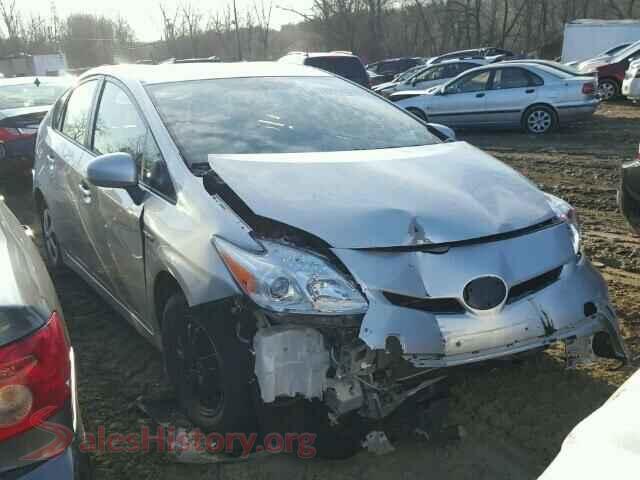 2012 TOYOTA PRIUS — VIN JTDKN3DU2C5466514