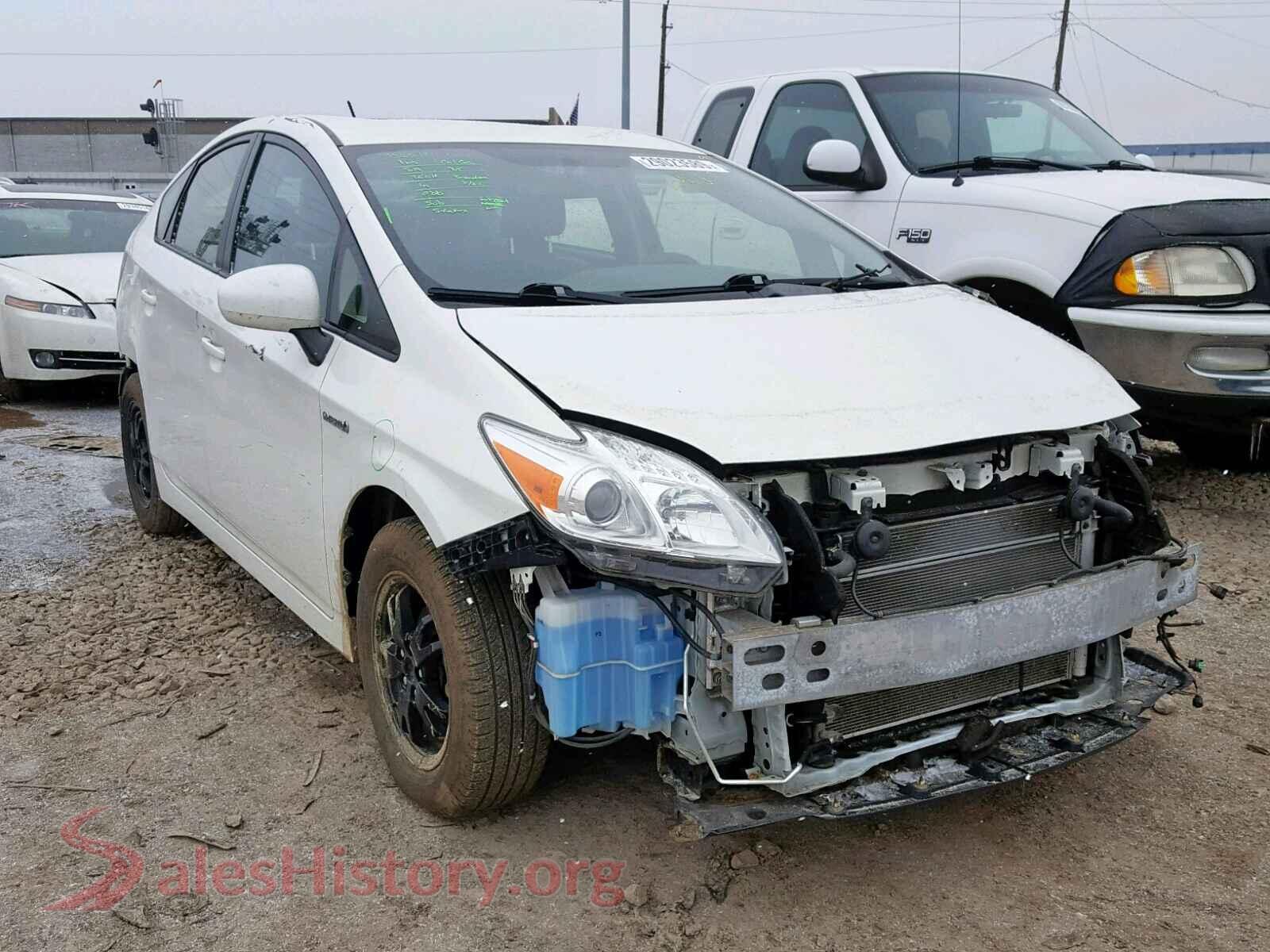 2012 TOYOTA PRIUS — VIN JTDKN3DU2C5484365