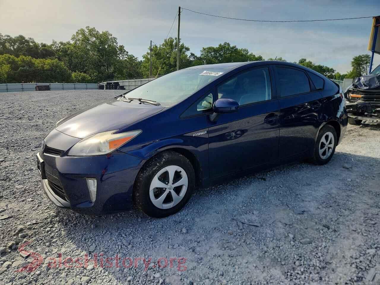 2013 TOYOTA PRIUS — VIN JTDKN3DU2D0350275