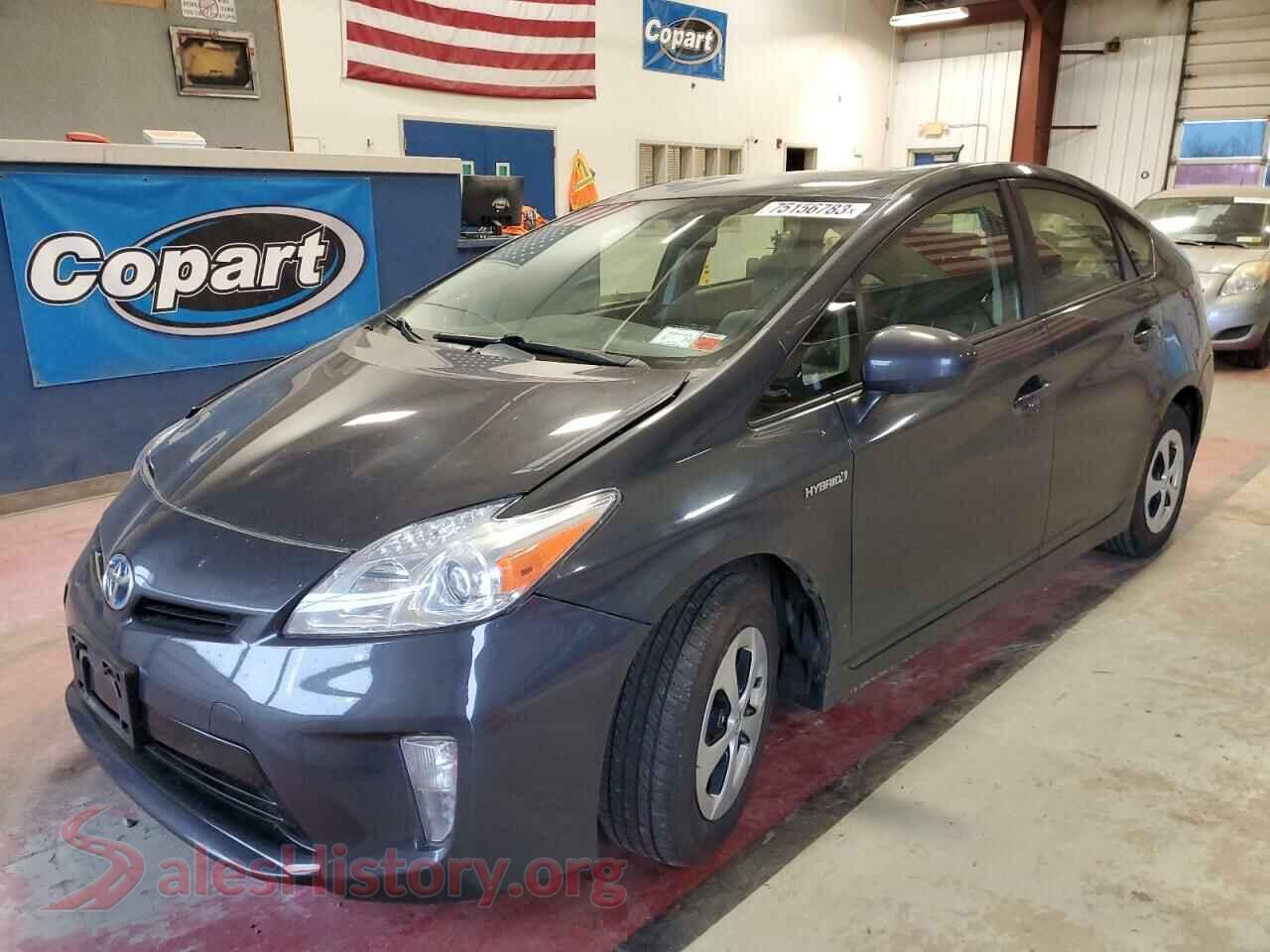 2013 TOYOTA PRIUS — VIN JTDKN3DU2D1691184
