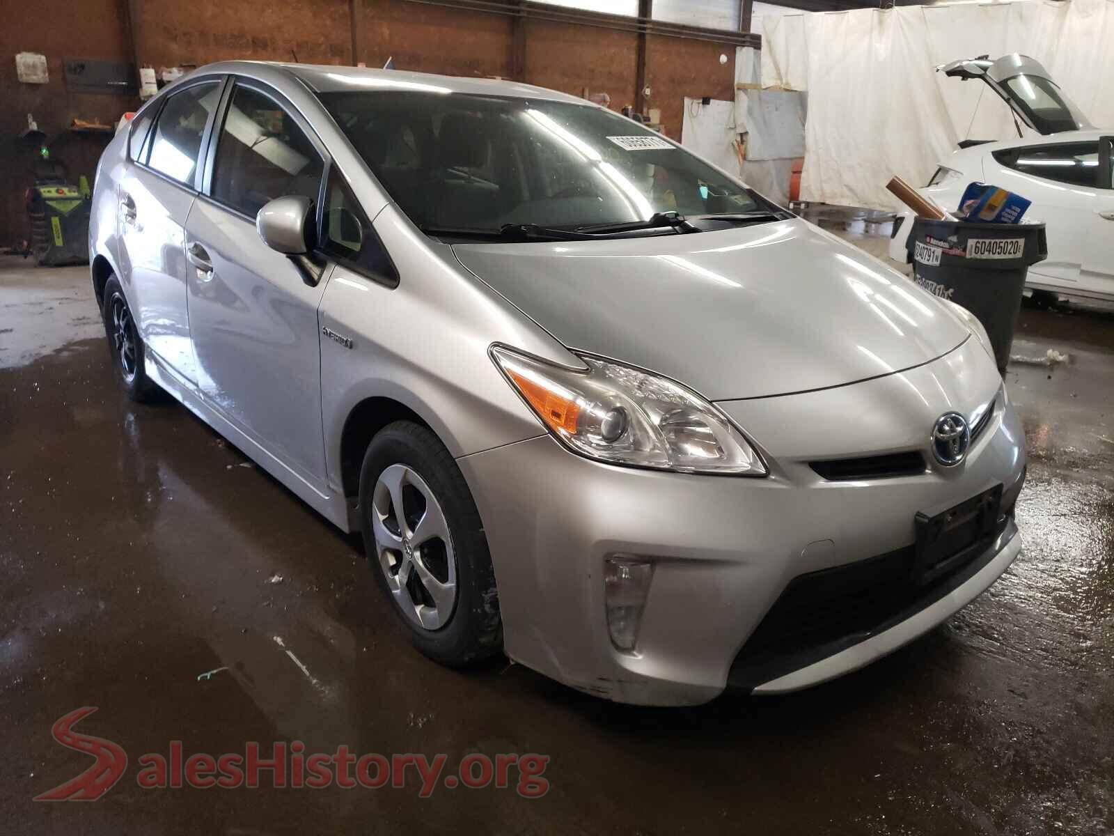 2013 TOYOTA PRIUS — VIN JTDKN3DU2D5666889