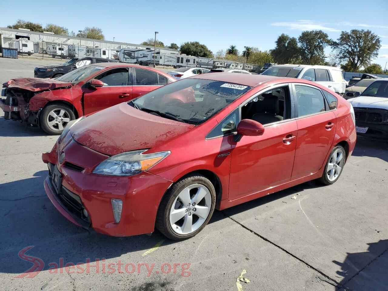 2014 TOYOTA PRIUS — VIN JTDKN3DU2E0364310