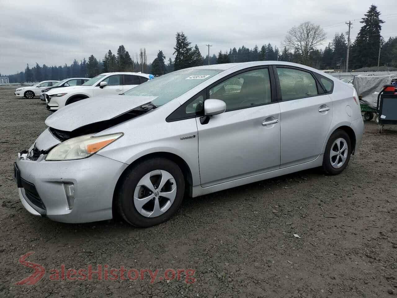 2014 TOYOTA PRIUS — VIN JTDKN3DU2E1793750