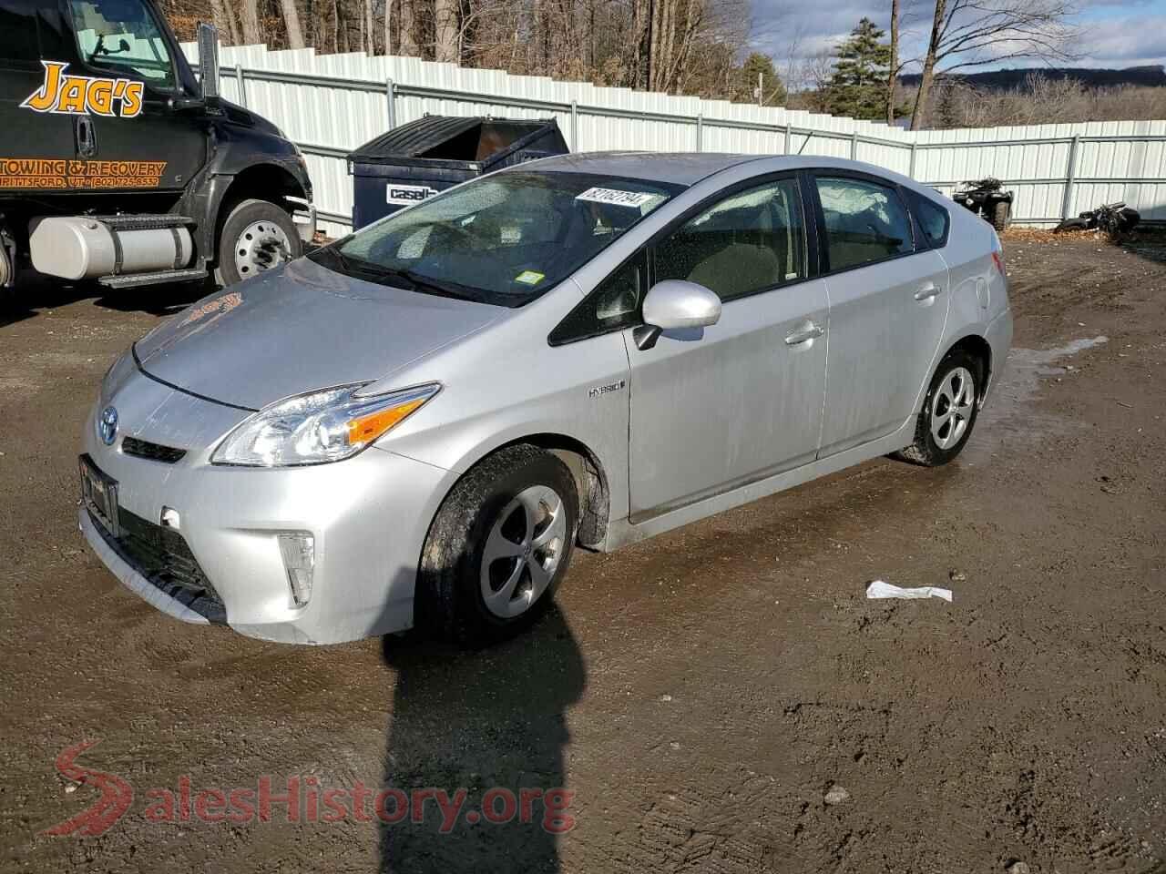 2014 TOYOTA PRIUS — VIN JTDKN3DU2E1806738