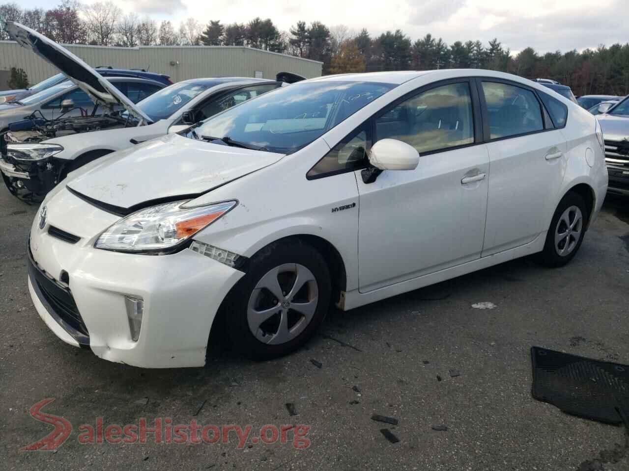 2014 TOYOTA PRIUS — VIN JTDKN3DU2E1816069