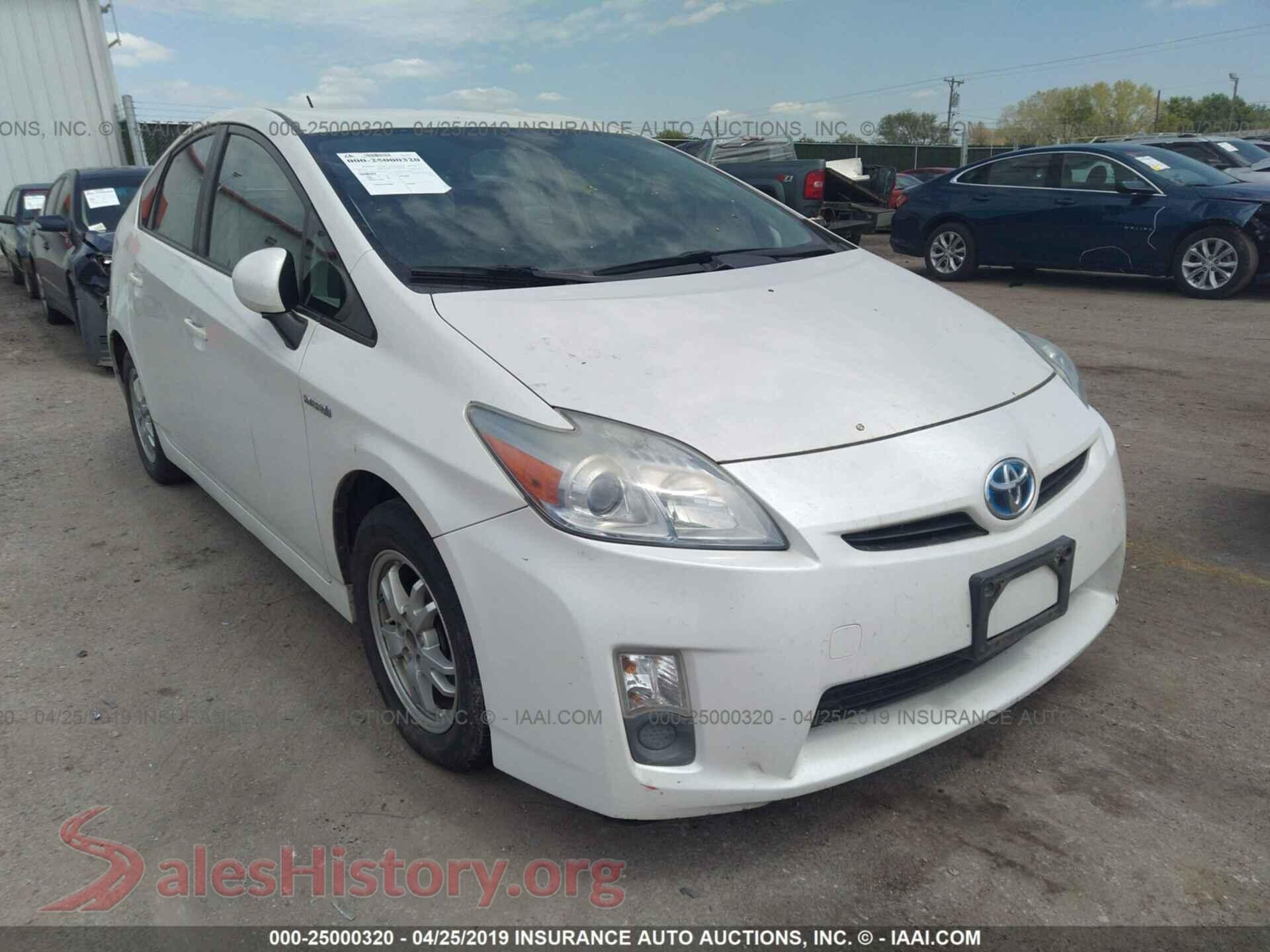 2010 TOYOTA PRIUS — VIN JTDKN3DU3A0001072