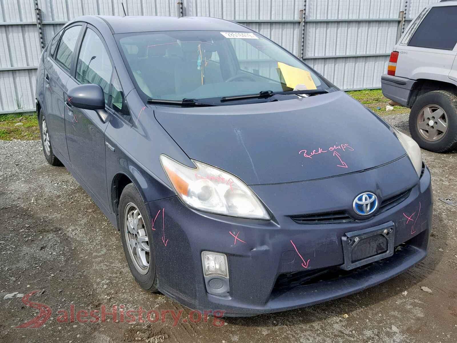 2010 TOYOTA PRIUS — VIN JTDKN3DU3A0005543