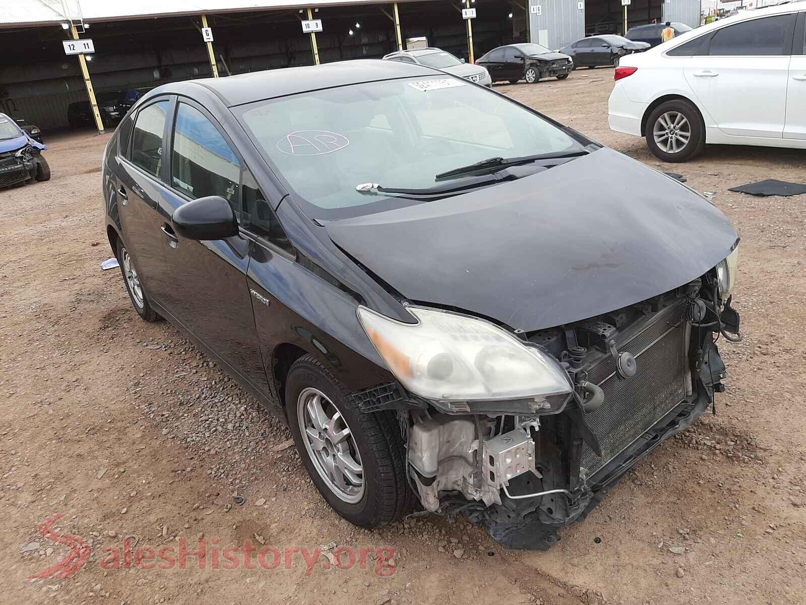 2010 TOYOTA PRIUS — VIN JTDKN3DU3A0056105