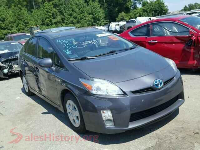 2010 TOYOTA PRIUS — VIN JTDKN3DU3A1142122