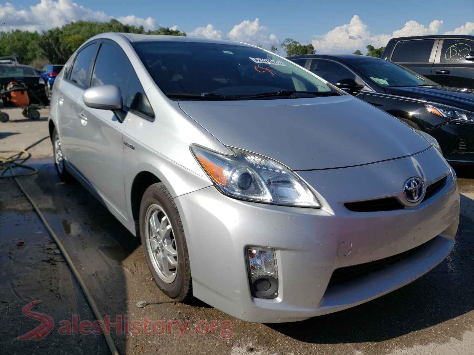 2011 TOYOTA PRIUS — VIN JTDKN3DU3B0286681