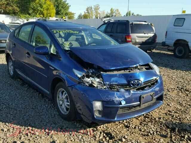 2011 TOYOTA PRIUS — VIN JTDKN3DU3B1396964