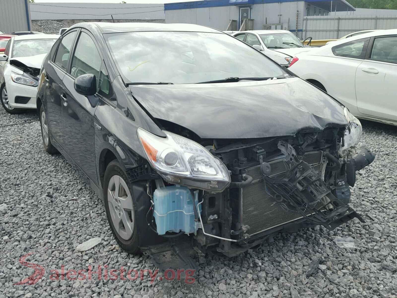 2011 TOYOTA PRIUS — VIN JTDKN3DU3B1477091