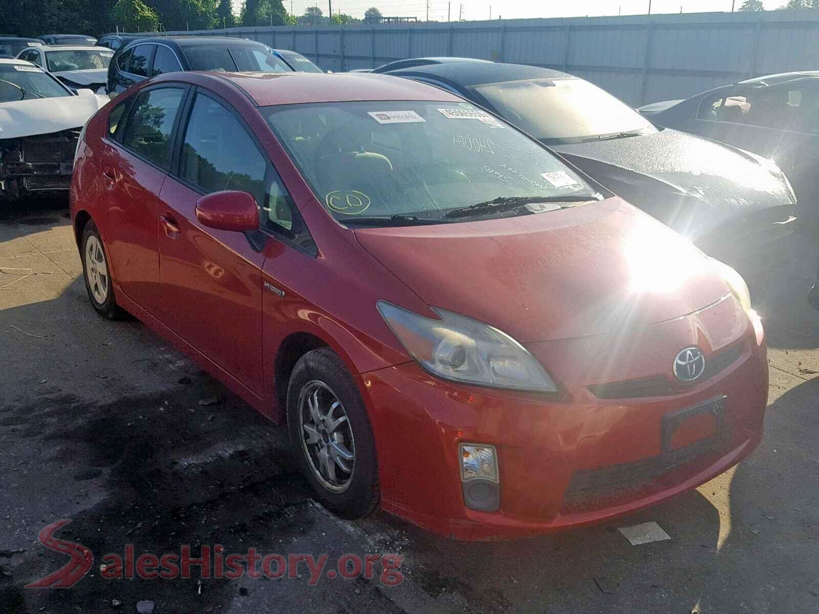 2011 TOYOTA PRIUS — VIN JTDKN3DU3B5335624
