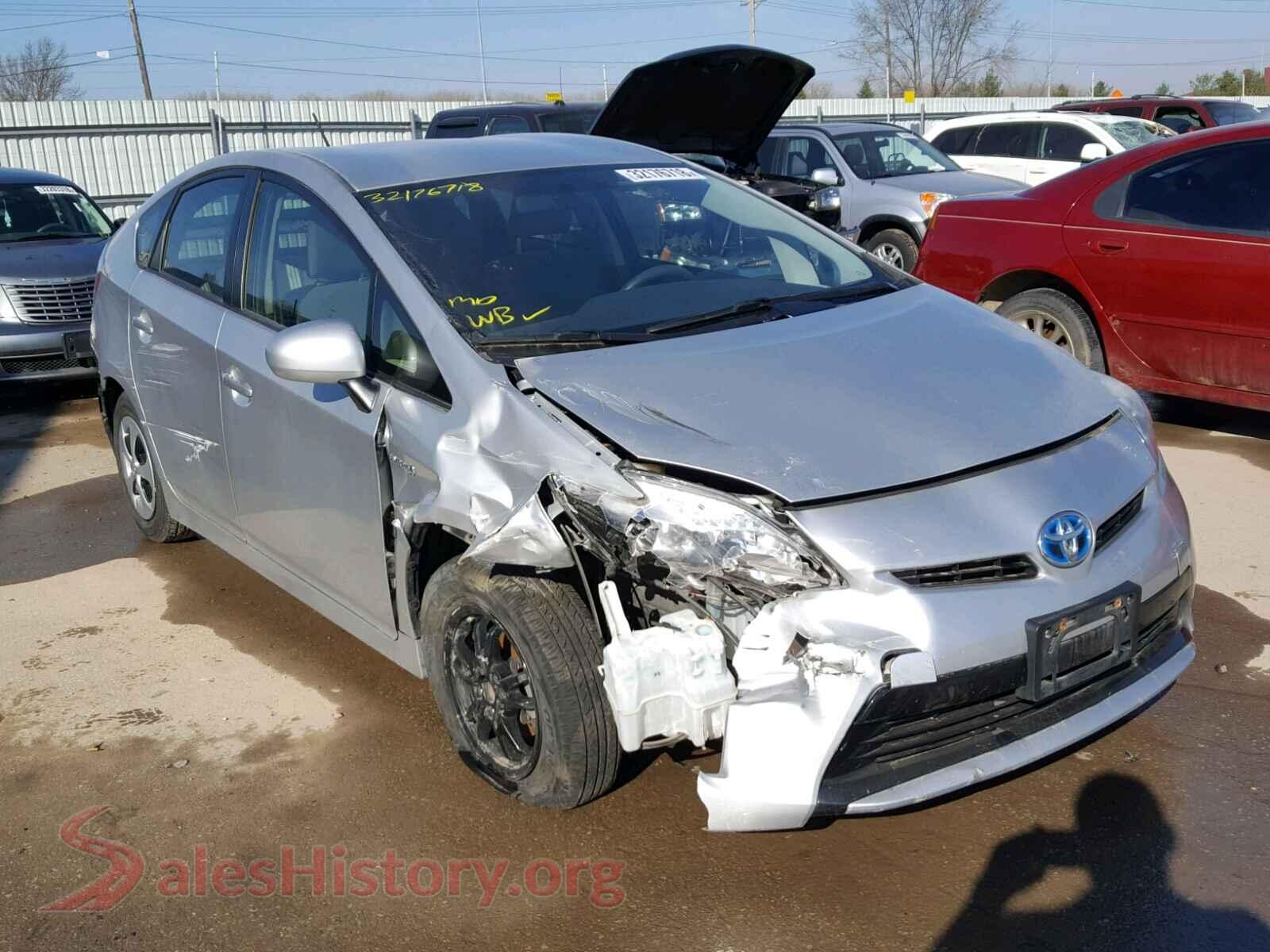 2012 TOYOTA PRIUS — VIN JTDKN3DU3C1494510